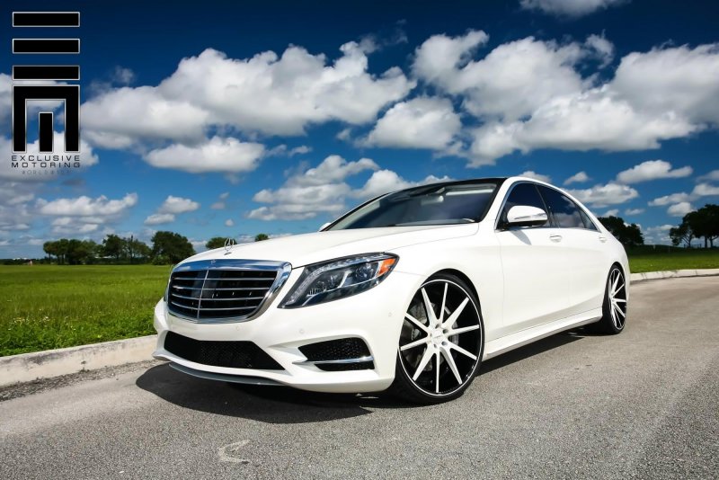 Мерседес s 60 белая