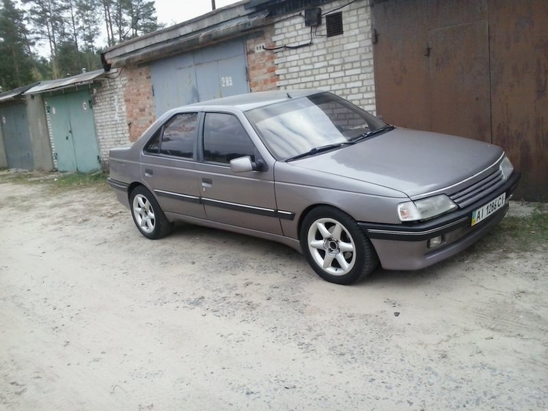 Пежо 405 mi16 белый