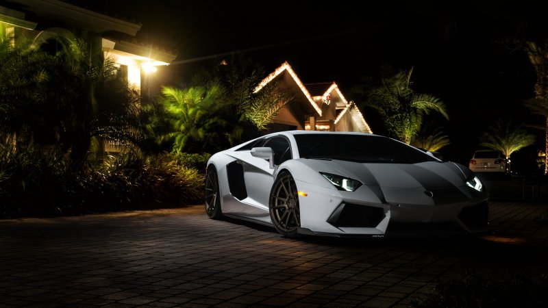 Lamborghini Aventador 4к