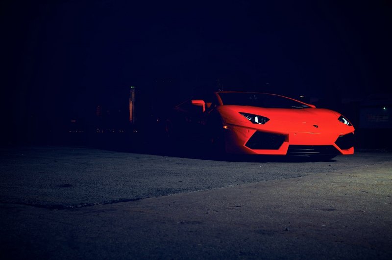 Ламборгини авентадор 1080 Black Red