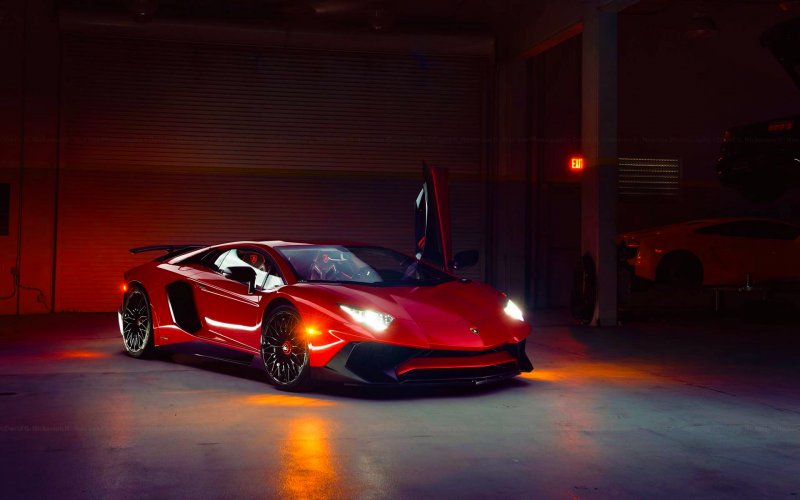 Lamborghini Aventador SV Night