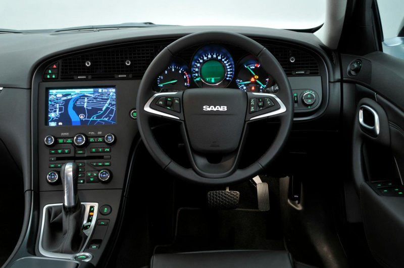 Saab 9-5 2012 салон