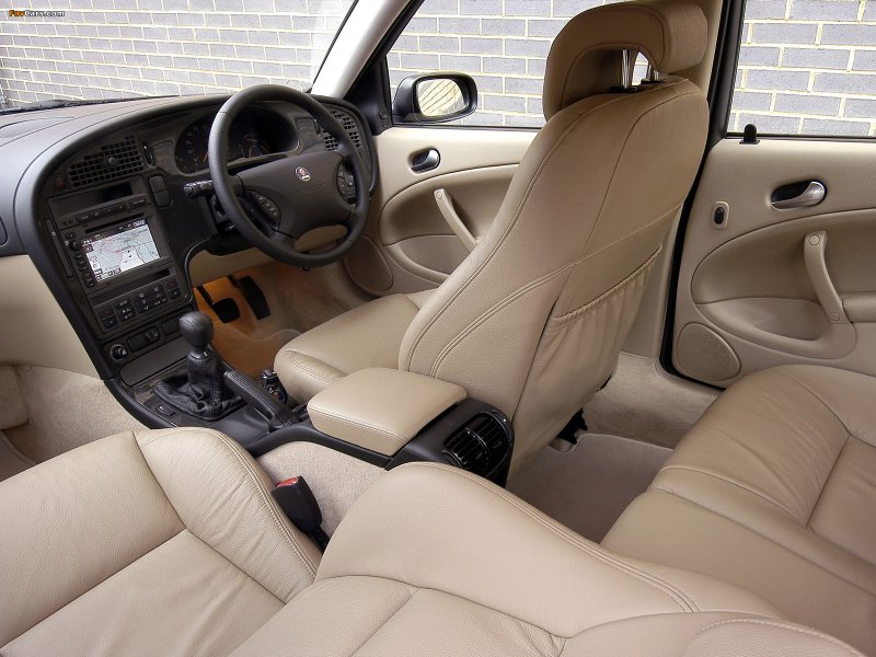 Saab 9-5 2005 салон