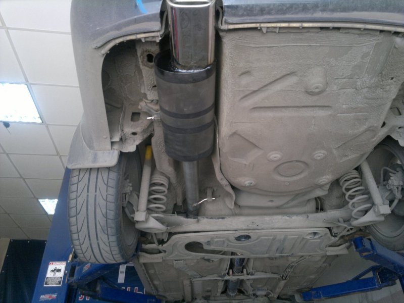 Octavia a5 1.6 MPI выхлоп