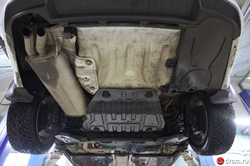 Днище Skoda Octavia a7