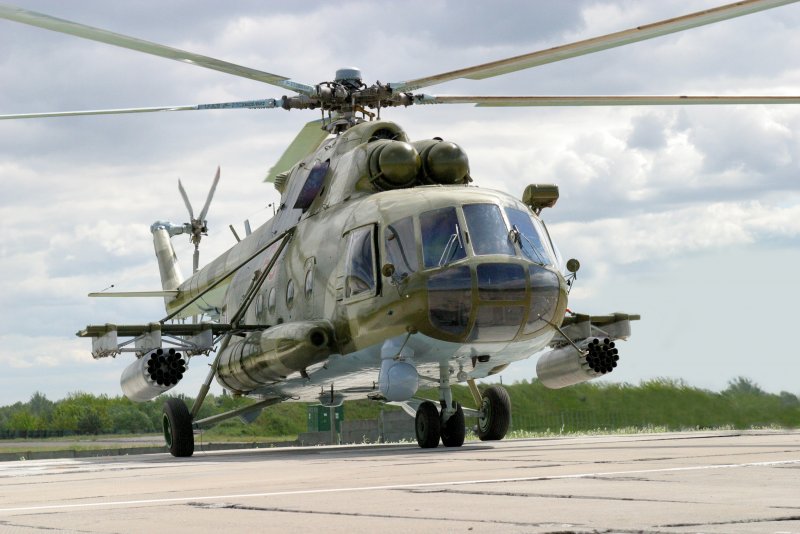 Боевой вертолёт ми-8