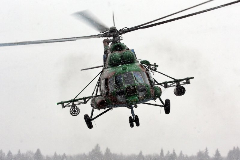 Вертолёт ми-8 военный