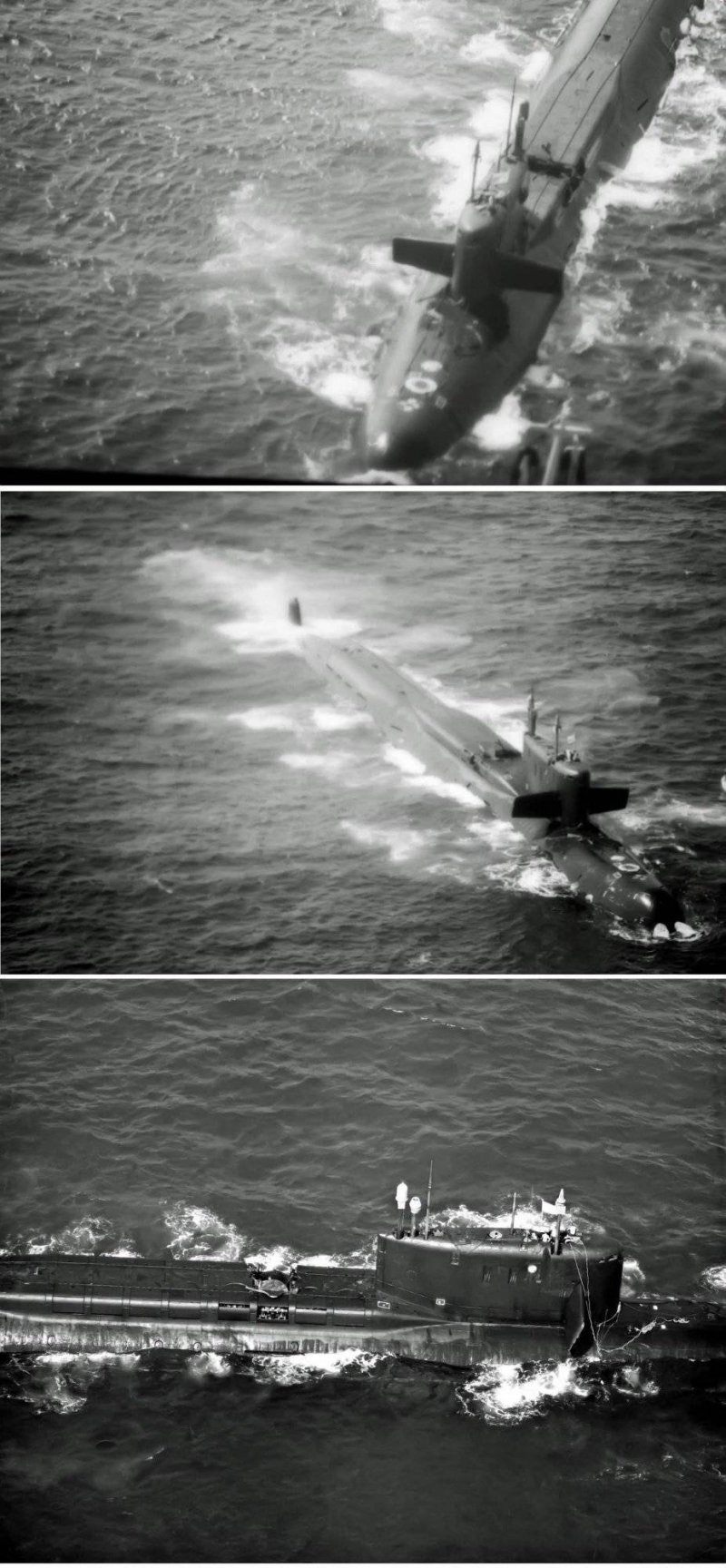 Затонувшая лодка к-219