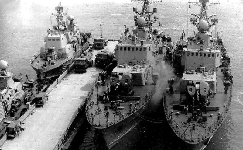 Морские части погранвойск КГБ корабль