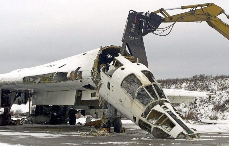 Ту-160 внутри самолета