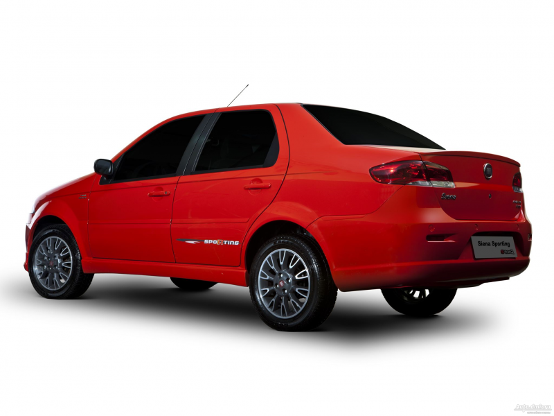 Fiat Siena vinilo