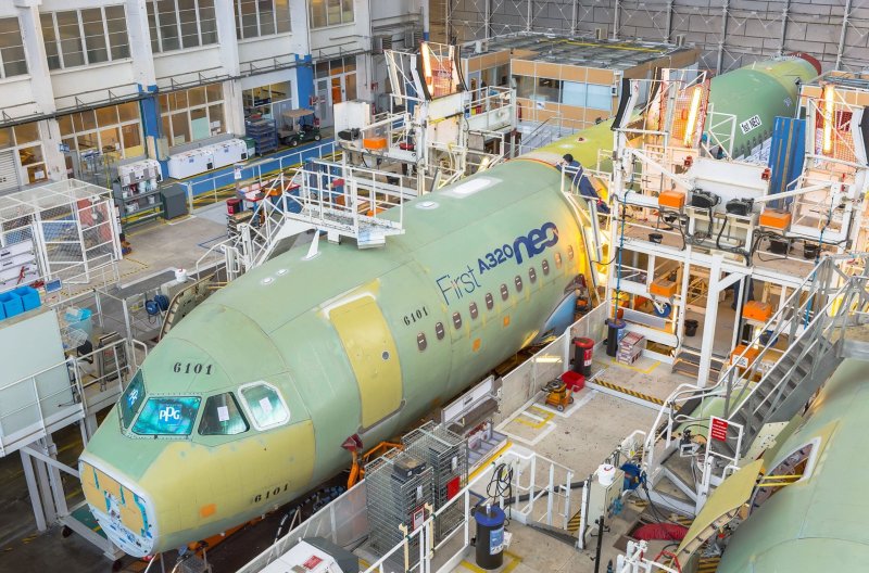Сборочный завод Эйрбас а380