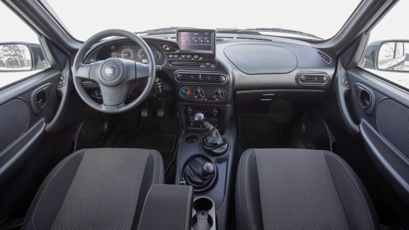 Chevrolet Niva 2016 салон