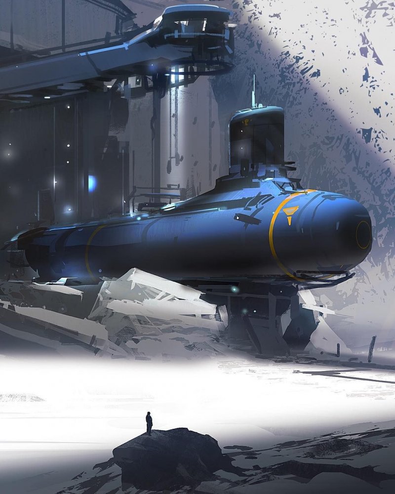 Subnautica субмарина Драконис