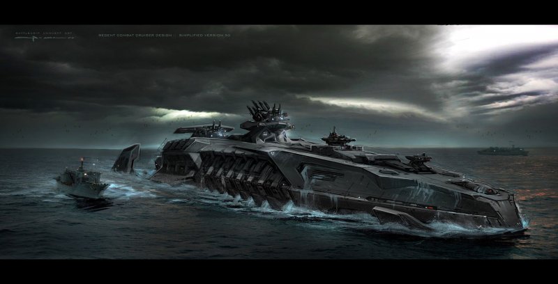 Battleship концепт арт