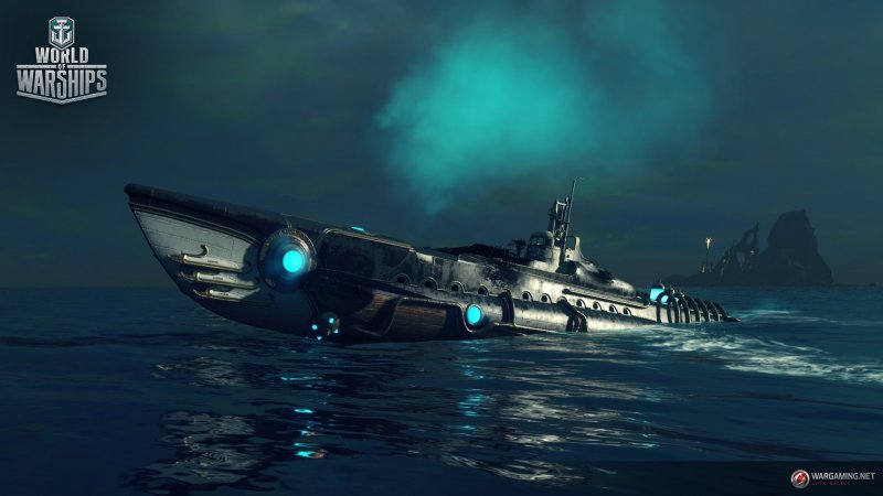 Подлодки в World of Warships