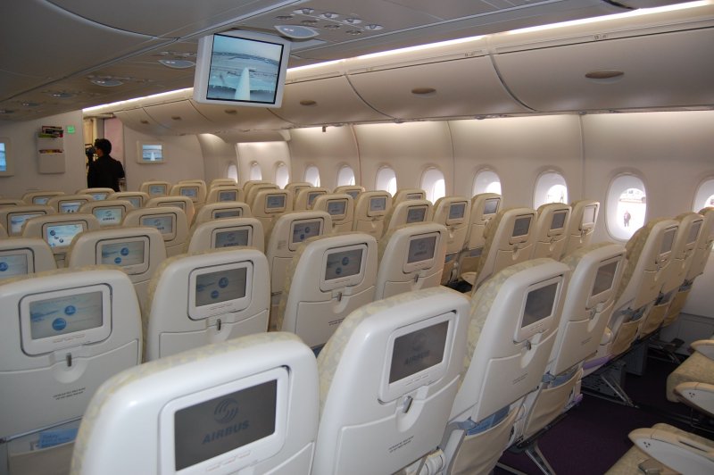 Аэробус а380 внутри