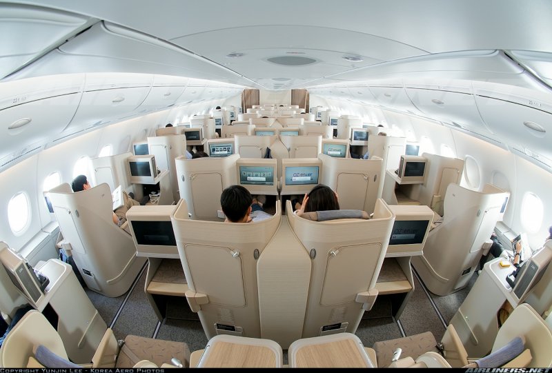 Аэрбас 380-880 салон