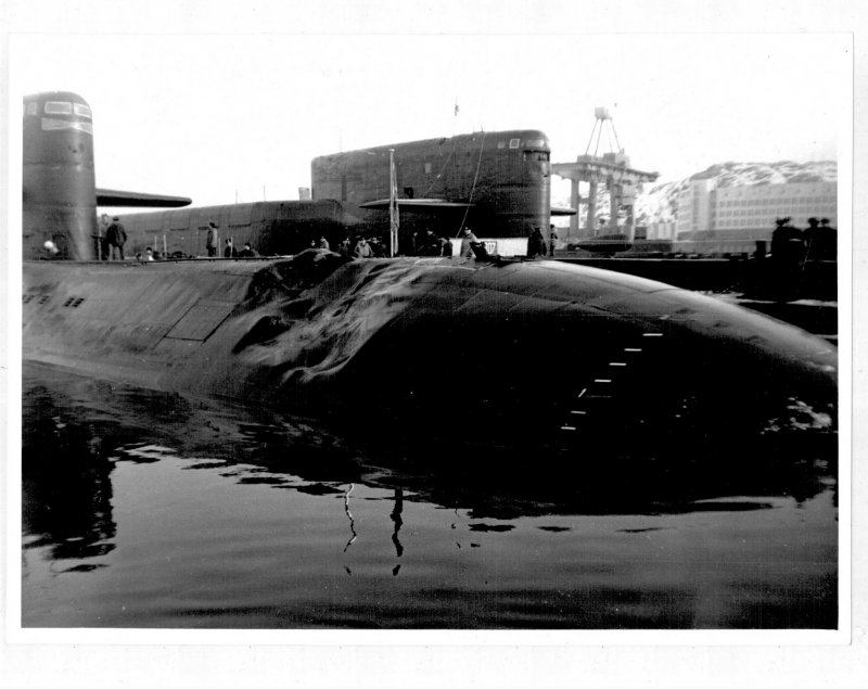 Субмарина к-407 Новомосковск