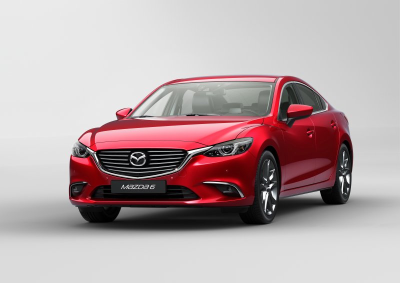 Mazda 6 GJ красная