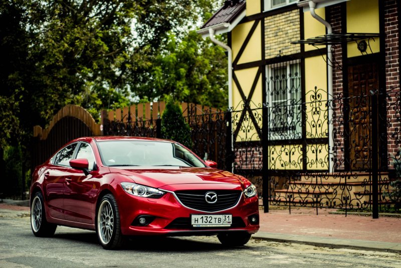 Mazda 6 2012 Red