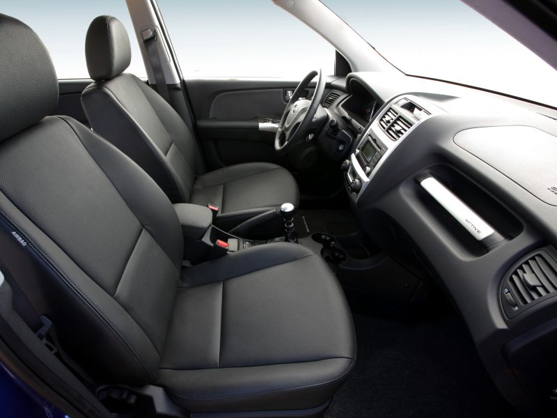 Kia Sportage 2009 черный