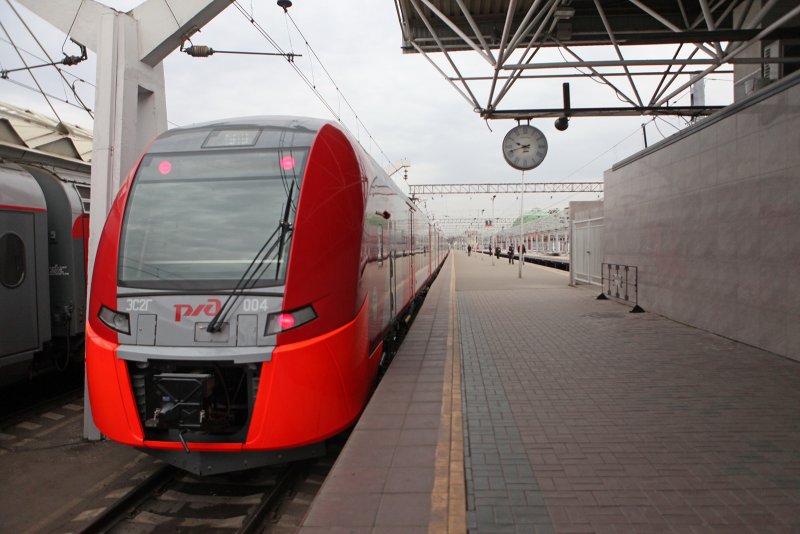 Московская электричка Ласточка
