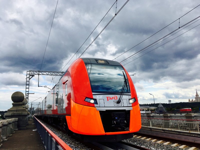Поезд Ласточка Кисловодск