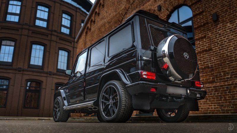 Mercedes Benz AMG g63 Brabus белый