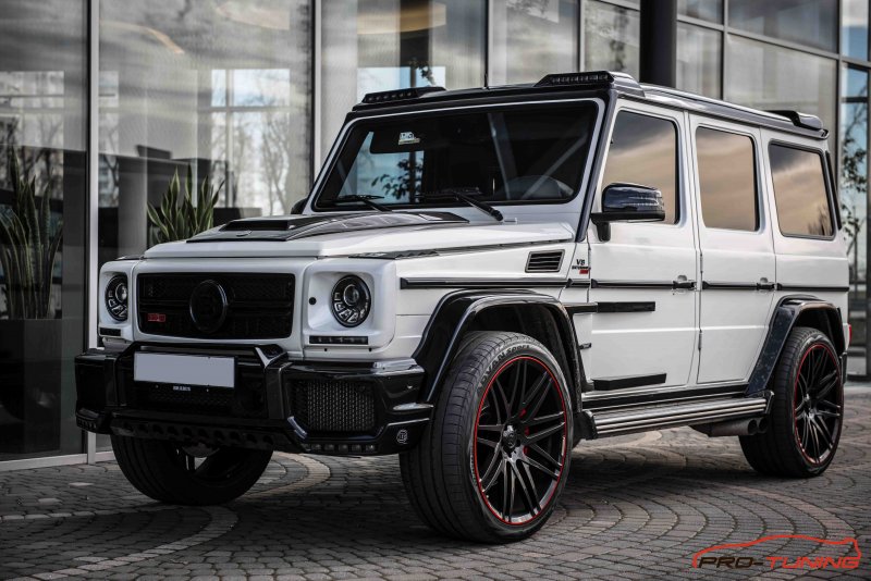 Белый w463 Brabus