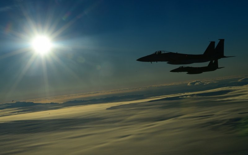 F-15 Израиль полет