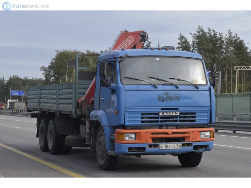 КАМАЗ 391106 С манипулятором