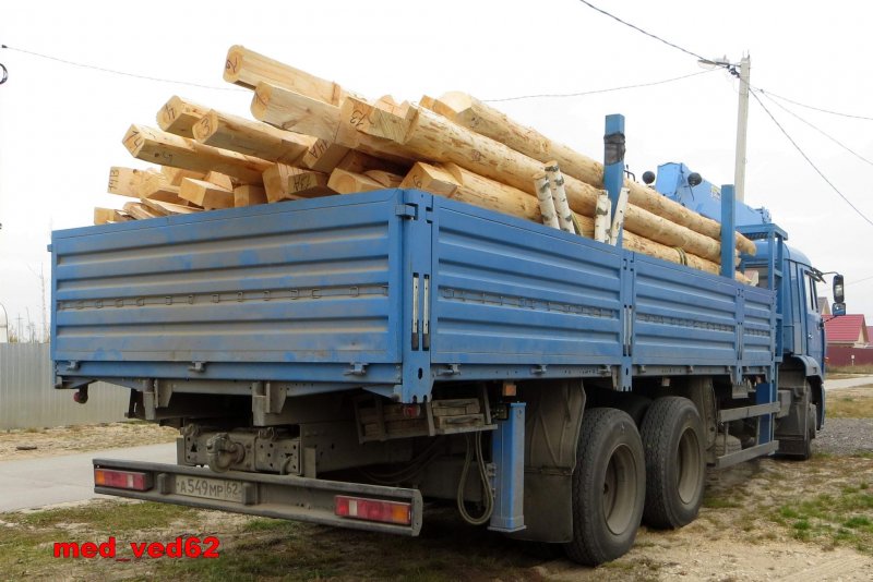 КАМАЗ 65117 сзади
