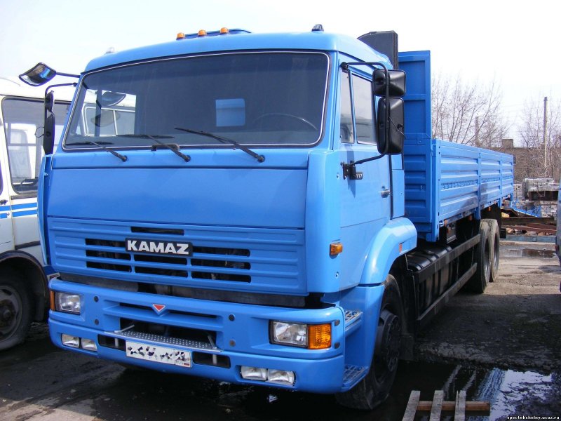 КАМАЗ 65117 для перевозки хлеба