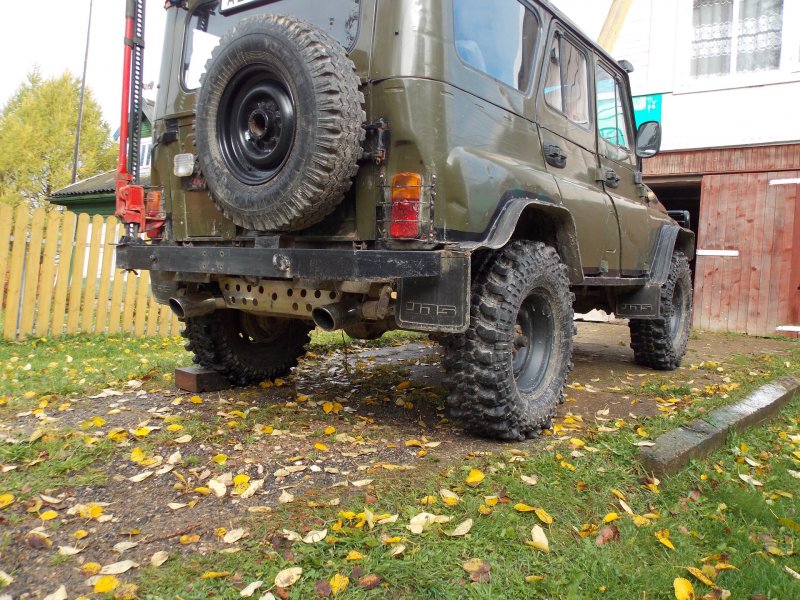 Нортек 32 9.5r16 на УАЗ 469