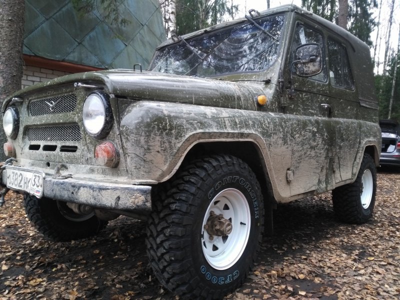 УАЗ Хантер 31 10.5 r15