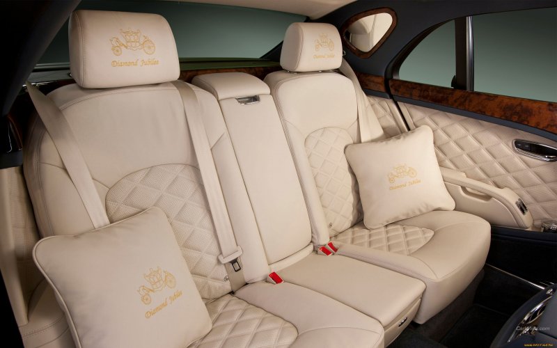 Bentley Mulsanne 2021 задний диван