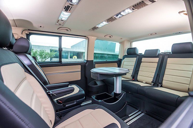 Volkswagen Multivan t6 салон