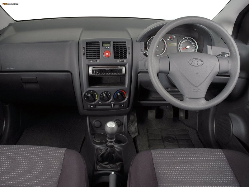 Hyundai Getz 2008 торпеда