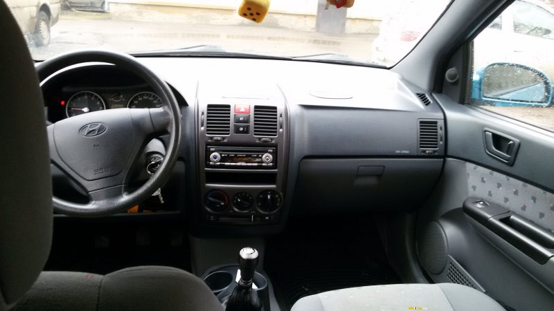 Hyundai Getz 2004 салон