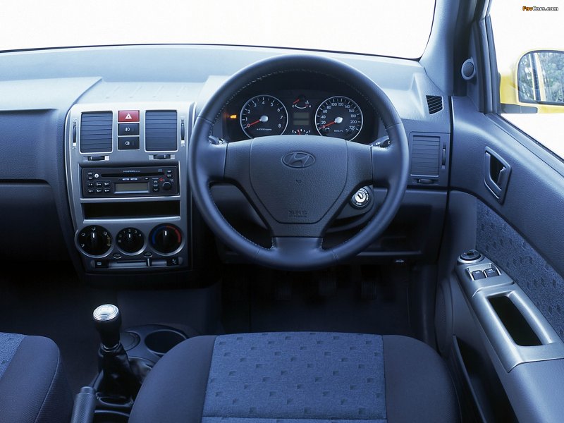 Hyundai Getz 2004 салон