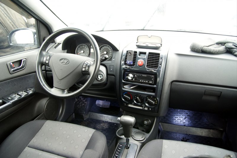 Hyundai Getz 2007 салон