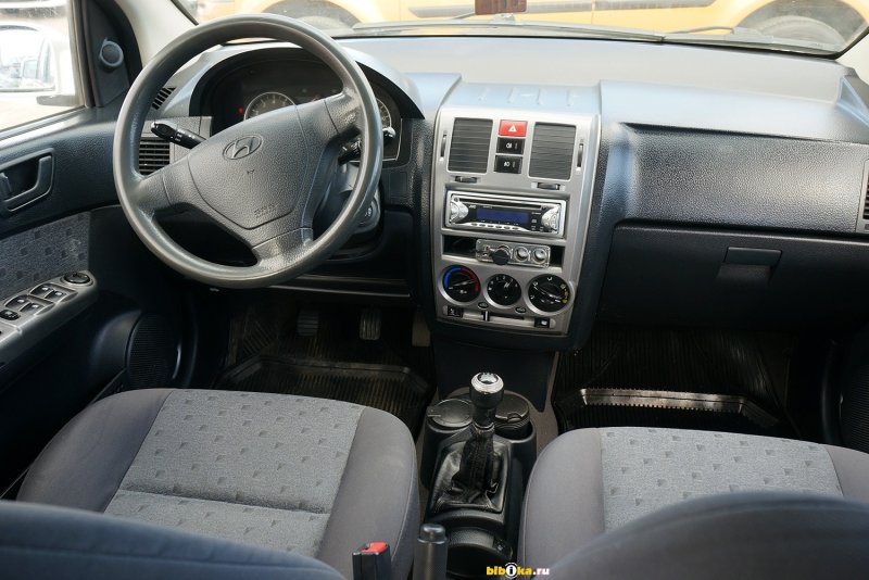 Hyundai Getz, 2005 МКПП салон