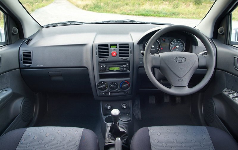 Hyundai Getz 2008 интерьер