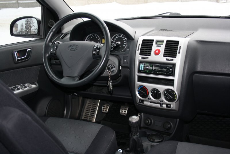 Hyundai Getz 2008 салон