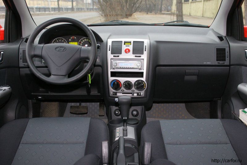 Hyundai Getz 2010 салон