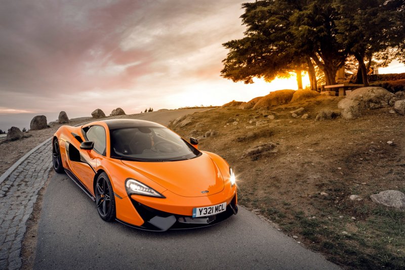 MCLAREN 570s оранжевый