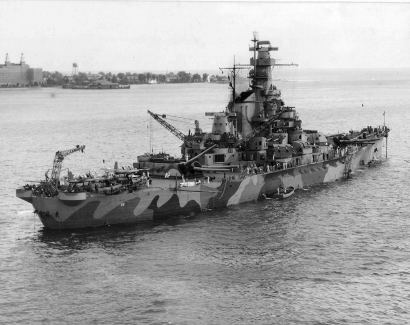 USS Indiana BB-58