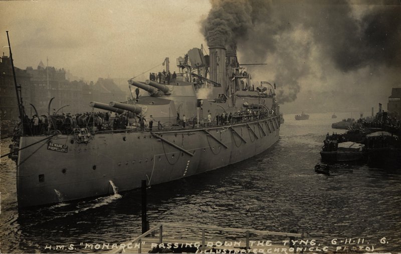 HMS Monarch 1945