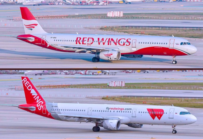 Airbus a321 Red Wings салон